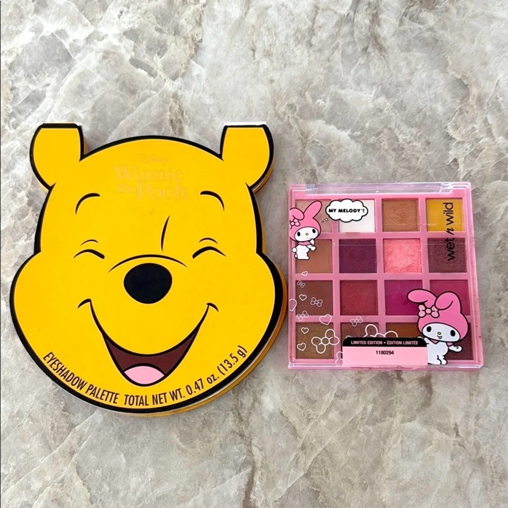 Winnie the Pooh and My Melody Eyeshadow Palette Set Limited Edition